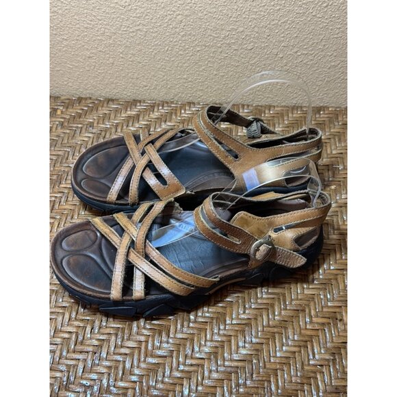 Keen Rialto II Naples Brown leather Sandals Size 9.5 - Picture 4 of 10